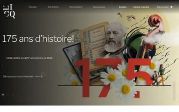 L'Institut canadien de Québec website preview
