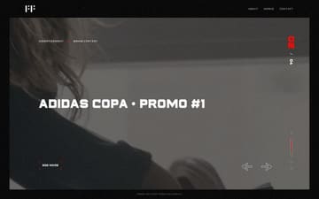 First Frame website preview