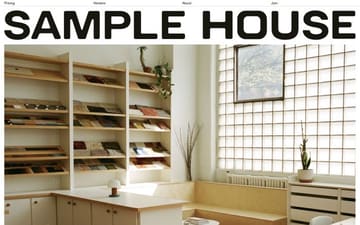 Sample House website preview