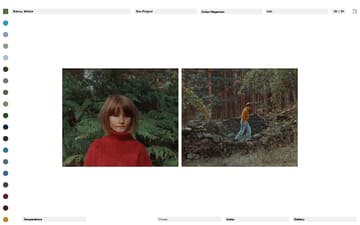 Dylan Hageman  Colorist website preview