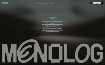 Monolog website preview