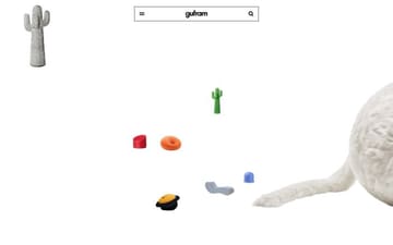 Gufram website preview