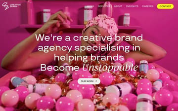 Creative Spark website preview
