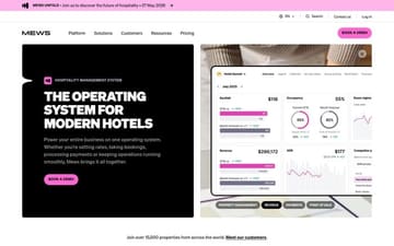 Mews website preview