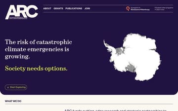 ARC website preview