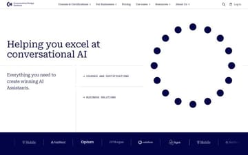 Conversation Design Institute website preview