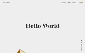 Alchemy Digital website preview