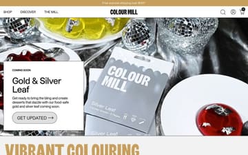 Colour Mill website preview