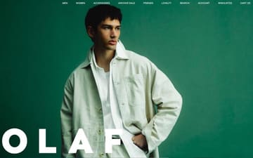 Olaf website preview