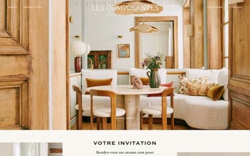 Les composantes website preview
