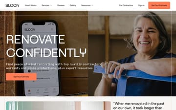 Block Renovation website preview