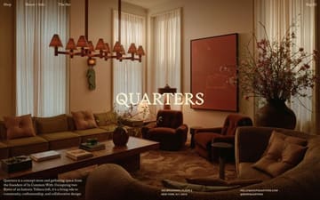 Quarters website preview