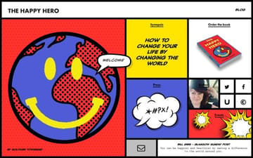 Home · The Happy Hero website preview