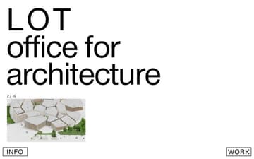 LOT office for architecture website preview
