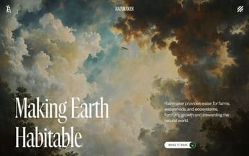 Rainmaker website preview