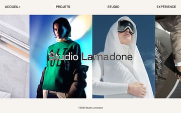 Studio Lamadone website preview