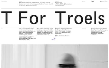 T For Troels website preview