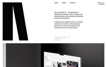 Monolif website preview
