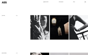 Alastair Strong Studio website preview