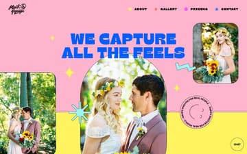 Mack & Pouya Photography website preview