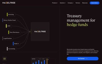 Hazeltree website preview