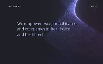 DNA Capital website preview
