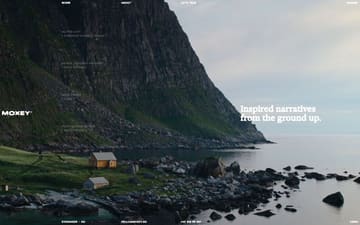 Moxey website preview