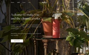 Veles website preview