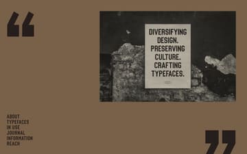 Vocal type website preview