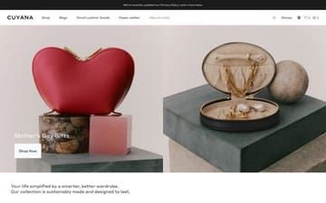 Cuyana website preview