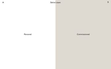 Salva López website preview