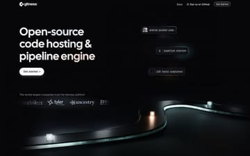 Gitness website preview