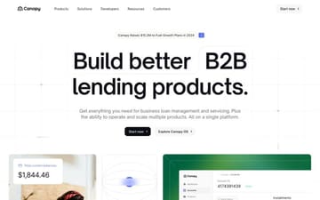 Canopy website preview