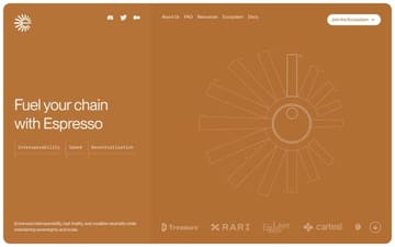 Espresso Systems website preview