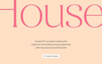 Houses Of website preview