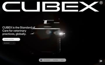 Cubex website preview