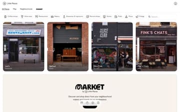 Little Places website preview