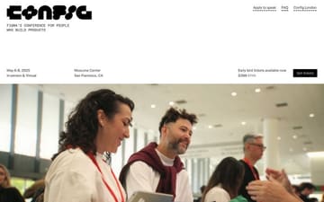 Figma Config 2025 website preview