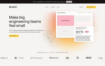 Span website preview