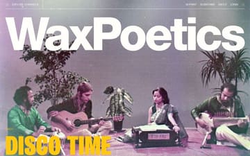 Wax Poetics website preview