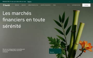 Kerius Finance website preview