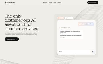 Gradient Labs website preview