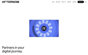 Afternow website preview