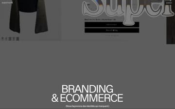Superserif website preview
