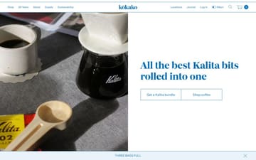 Kokako website preview