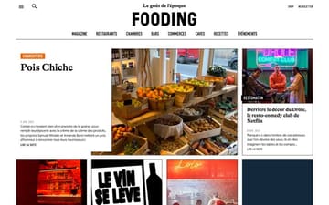 Le fooding website preview