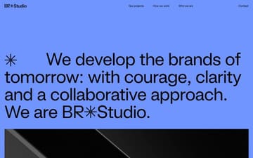 BR Studio website preview