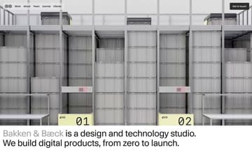 Bakken & Bæck website preview