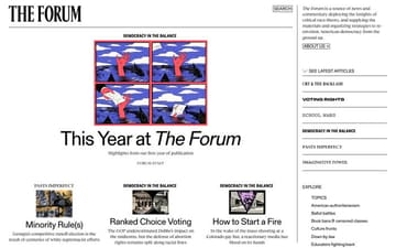 The forum website preview