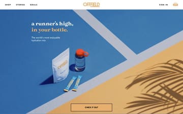 Offfield website preview